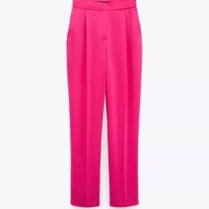 Zara Vibrant Pink Trousers